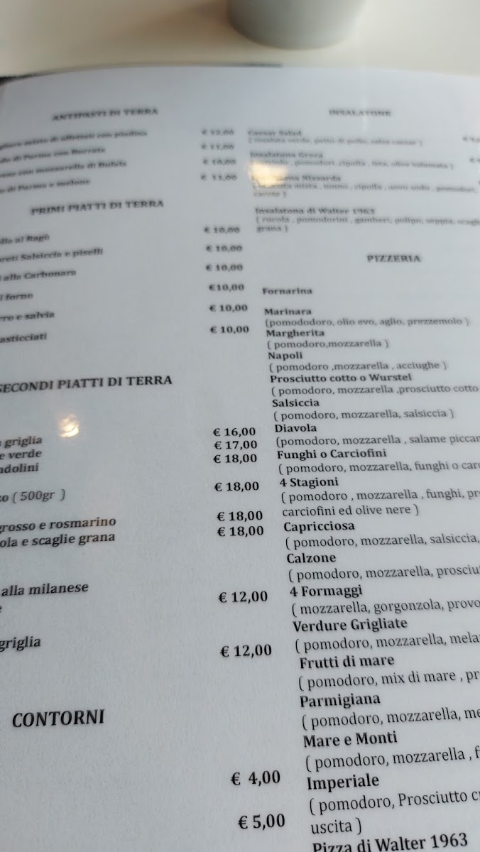 Menu Da Walter 1963 Restaurant-10