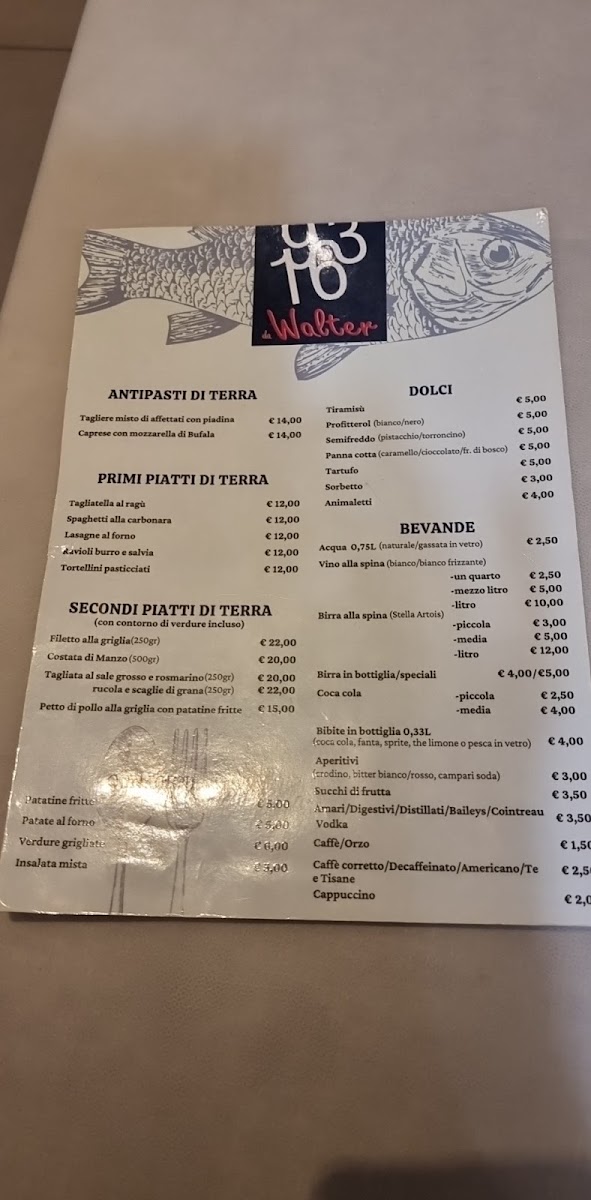 Menu Da Walter 1963 Restaurant-5